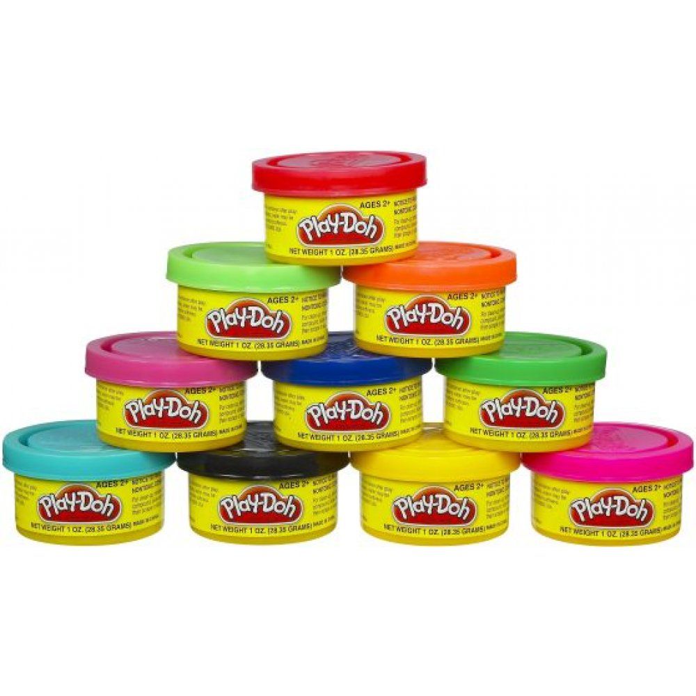 Hasbro - Play-Doh Πλαστοζυμαράκια Party Mini 10 Βαζάκια 260gr 22037