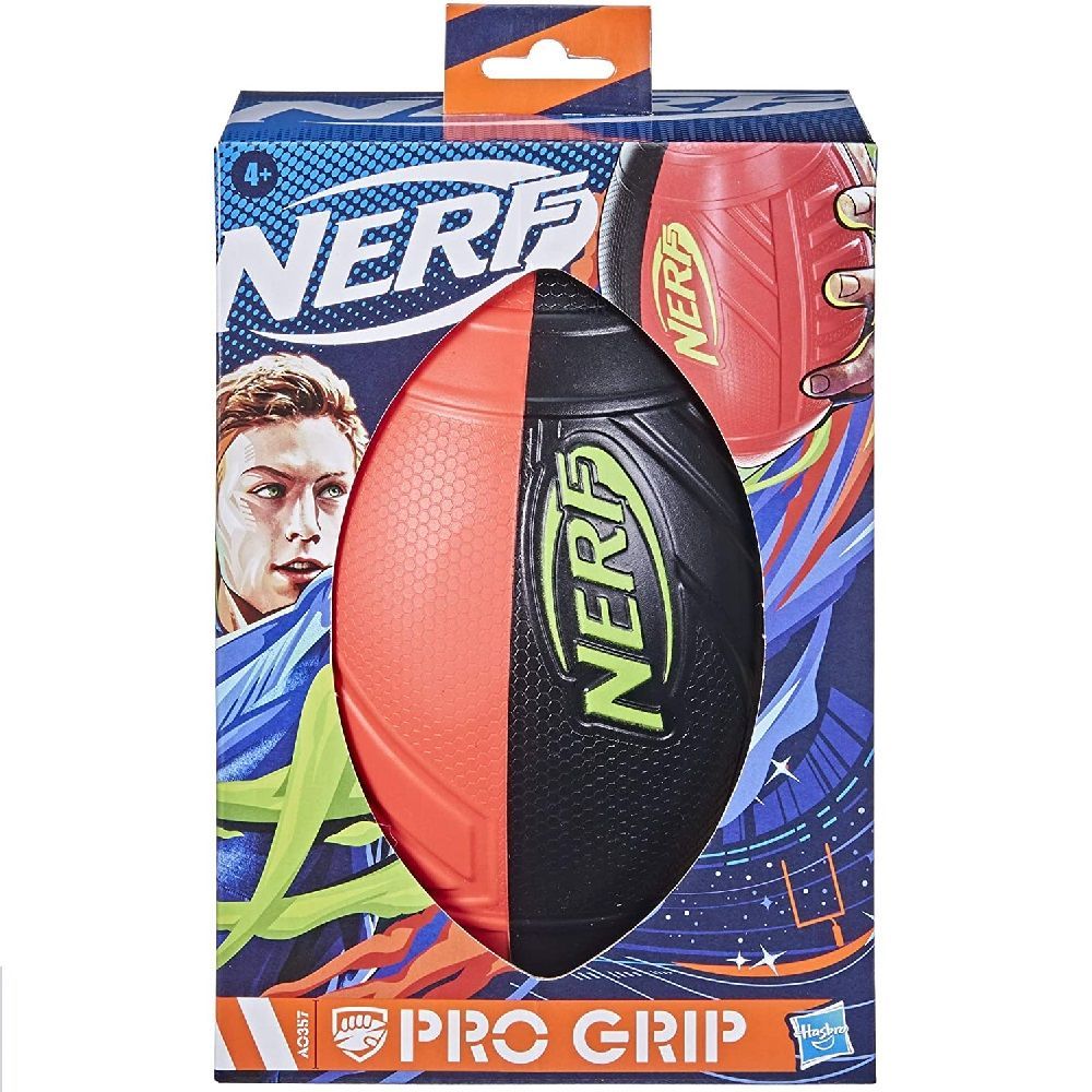 Hasbro, Nerf - Pro Grip Foam Football, Κόκκινη/Μαύρη F2865 (A0357)