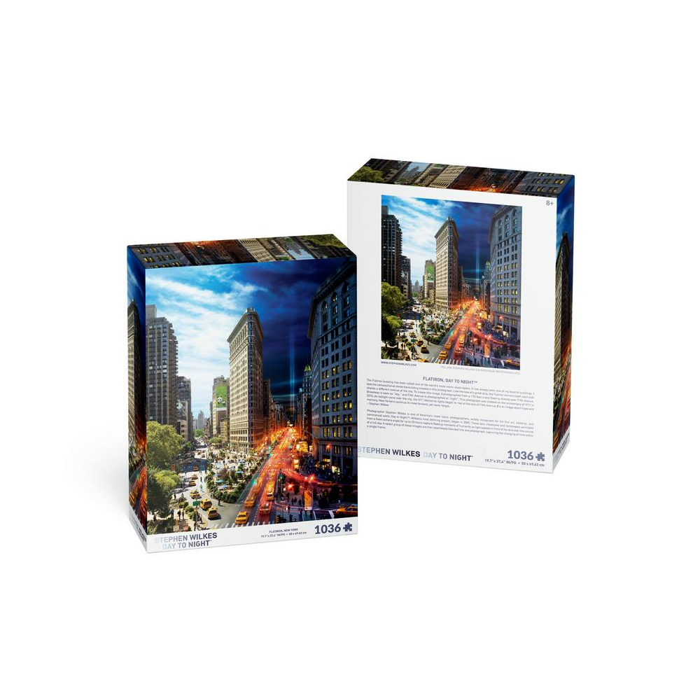 Prime 3D - Puzzle, Flatiron, New York 1036 Pcs 22581