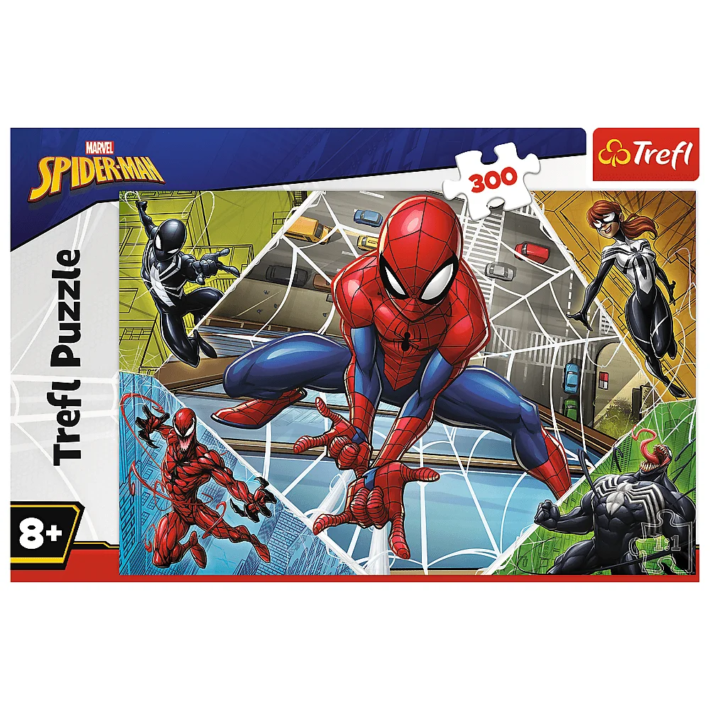 Trefl - Puzzle, Brilliant Spiderman 300 Pcs 23005