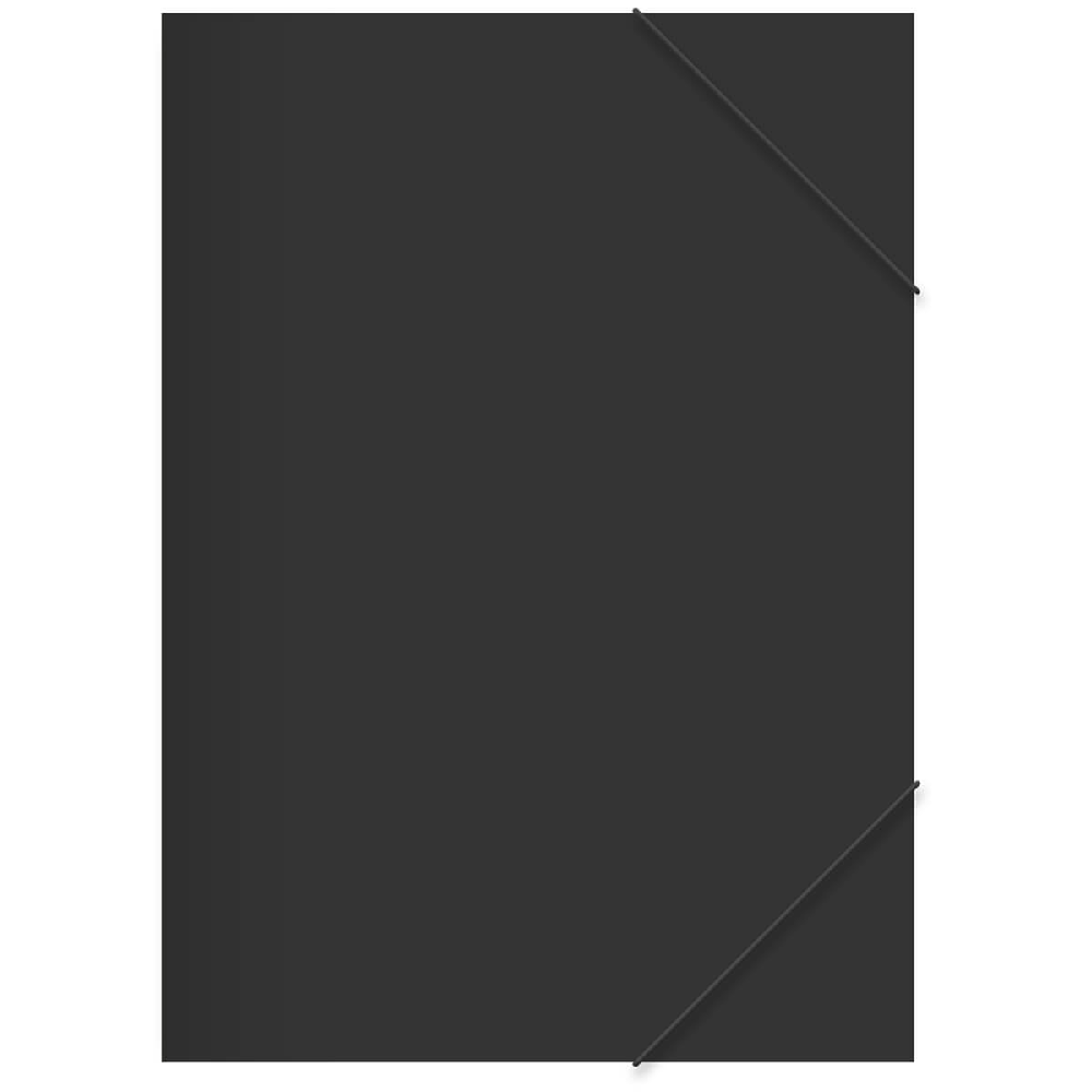 Salko Paper - Ντοσιέ Με Λάστιχο, Μαύρο 2513