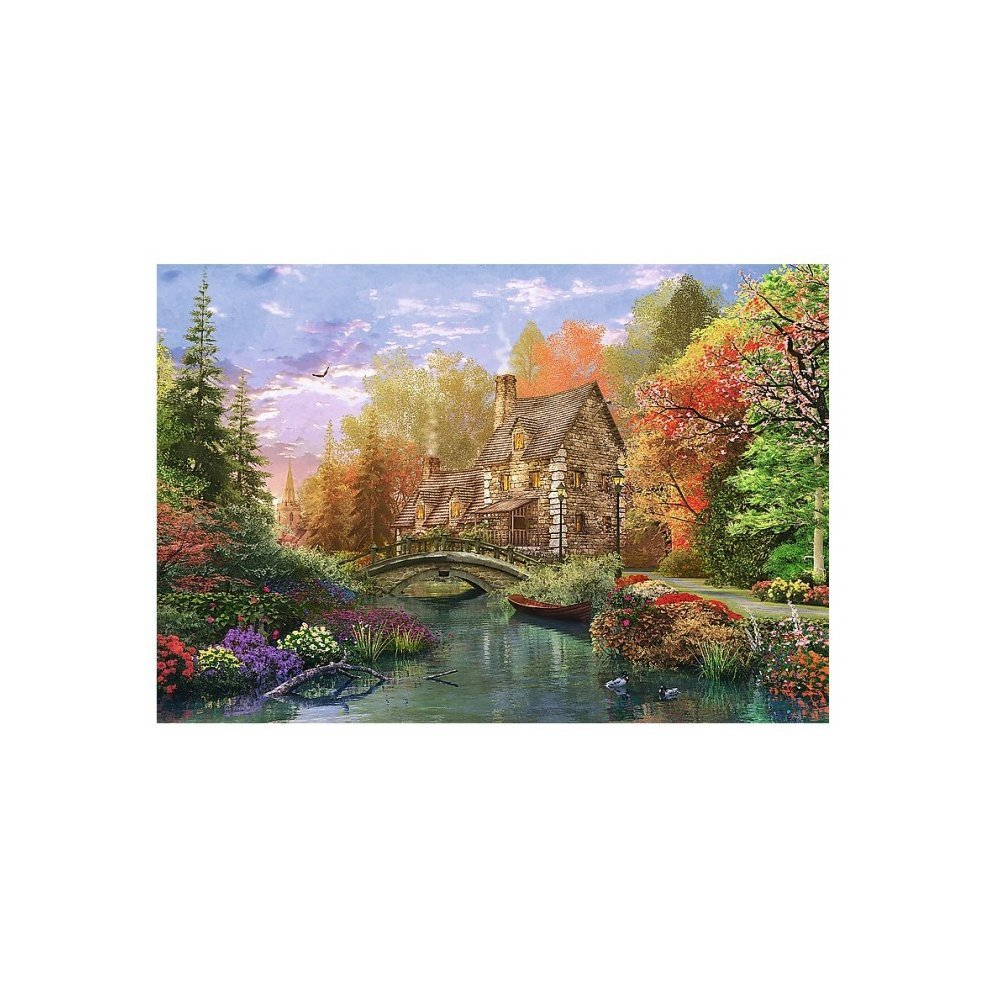 Trefl - Puzzle Cottage By The Lake 1500 Pcs 26136