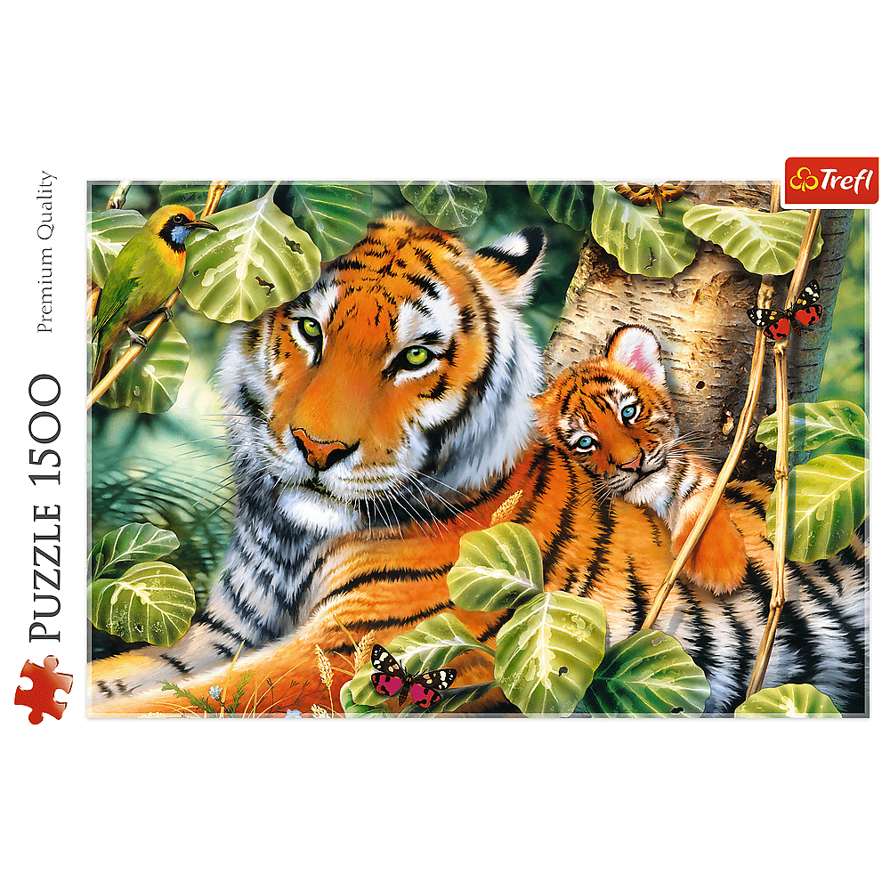 Trefl – Puzzle Two Tigers 1500 Pcs 26159