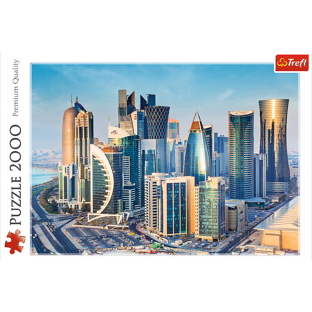 Trefl - Puzzle Doha, Qatar 2000 Pcs 27084