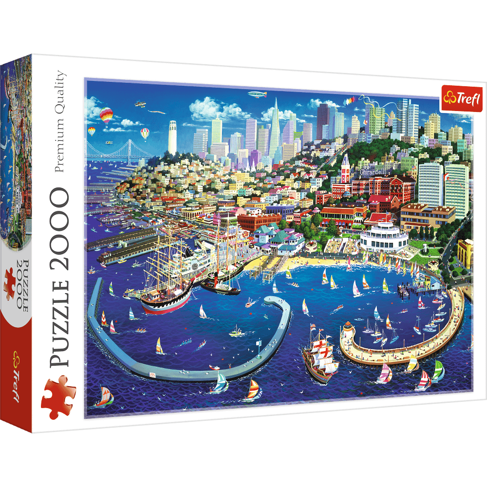 Trefl - Puzzle San Francisco Bay 2000 Pcs 27107