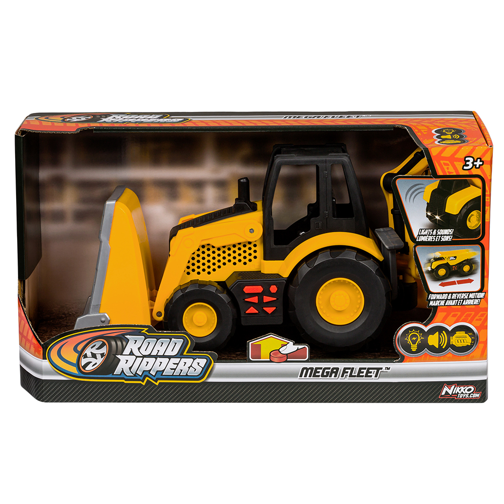 Nikko, Road Rippers - Mega Fleet, Backhoe 30274 (30270)