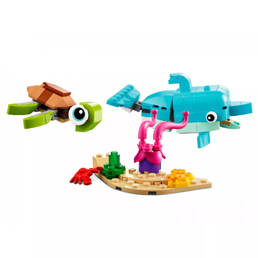 Lego Creator - Dolphin And Turtle 31128