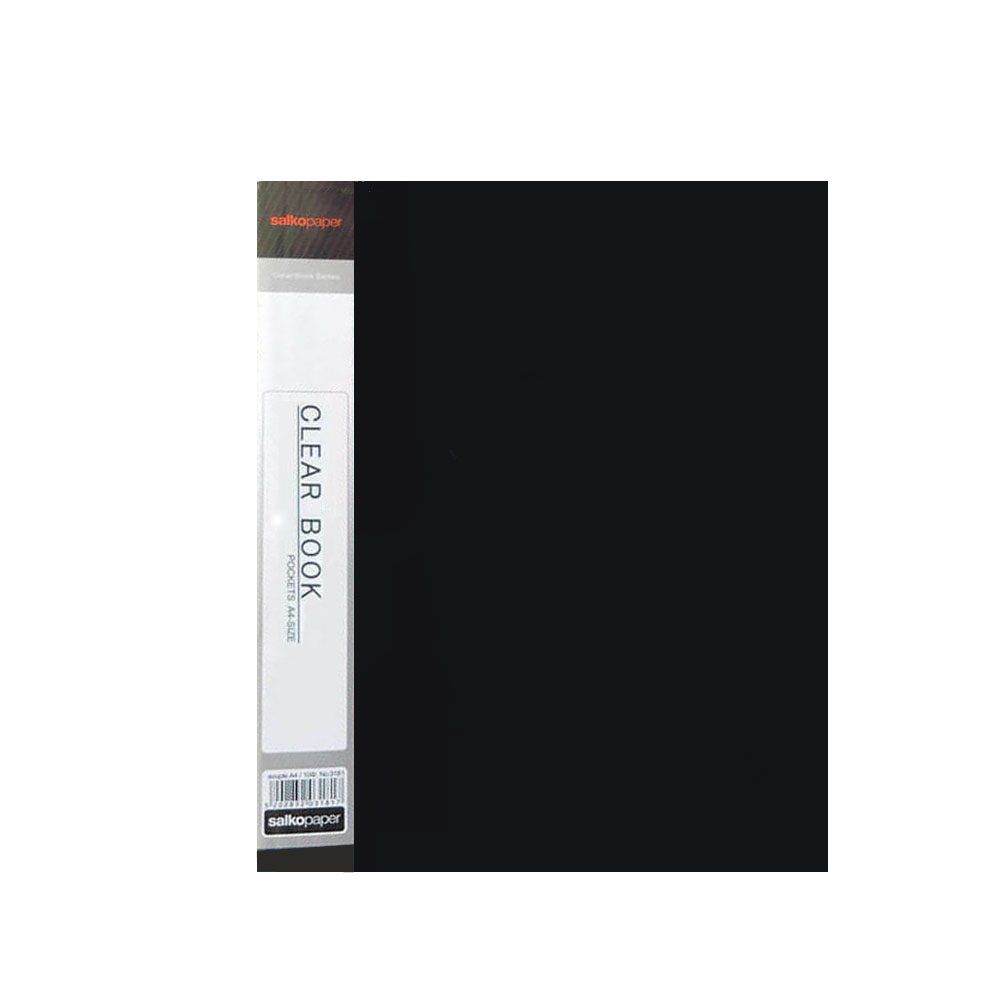 Salko Paper - Ντοσιέ Σουπλ A4, 60 Φύλλων Black 3186