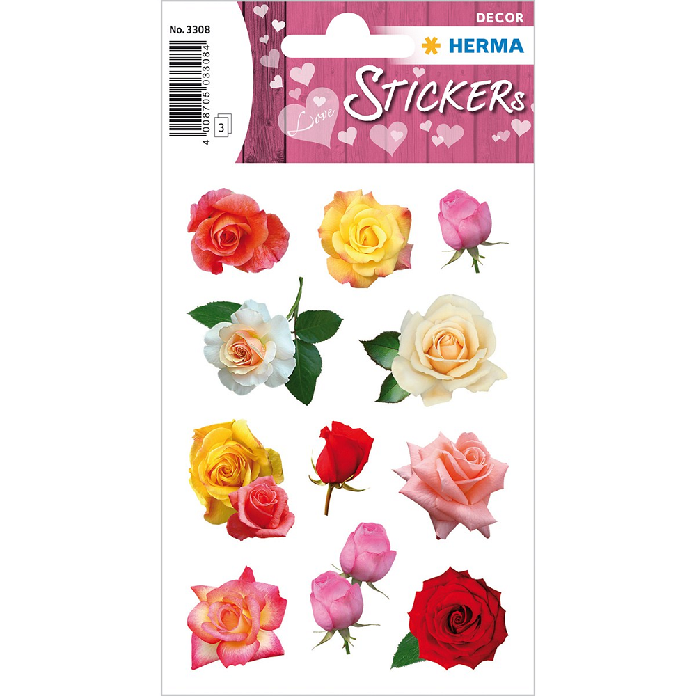 Herma - Αυτοκολλητάκια, Roses 3581