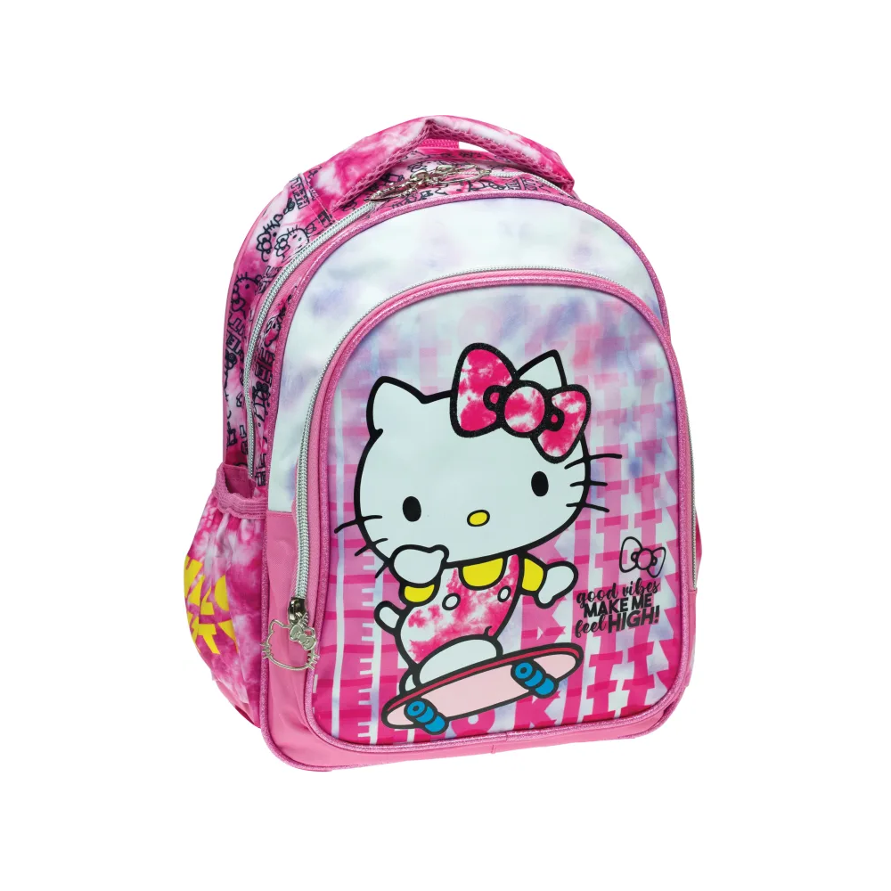 Gim - Τσάντα Πλάτης Νηπιαγωγείου, Hello Kitty Tie Dye 335-71054