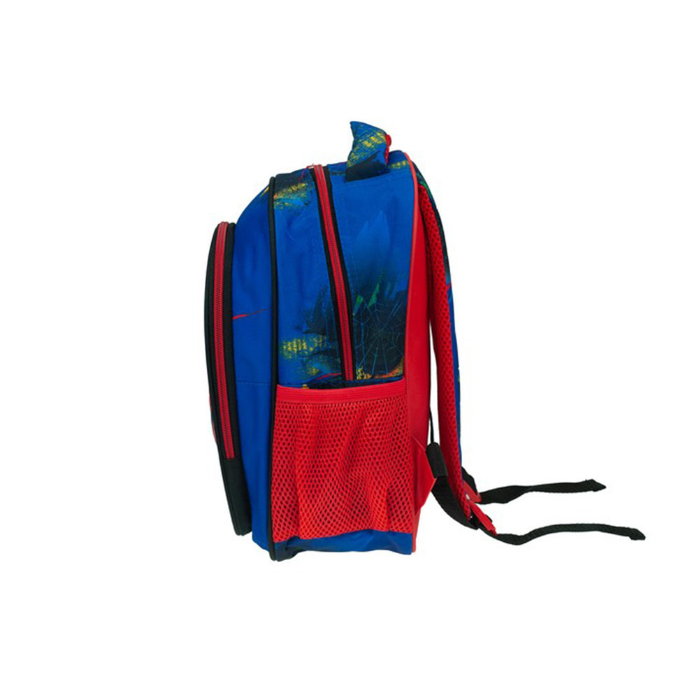 Gim - Τσάντα Πλάτης Νηπιαγωγείου, Spiderman, Blue Net 337-04054
