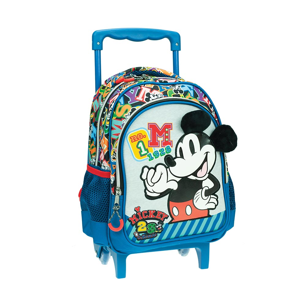 Gim – Σακίδιο Τρόλεϊ Νηπιαγωγείου, Mickey Mouse, Surplus Traveller 340-87072