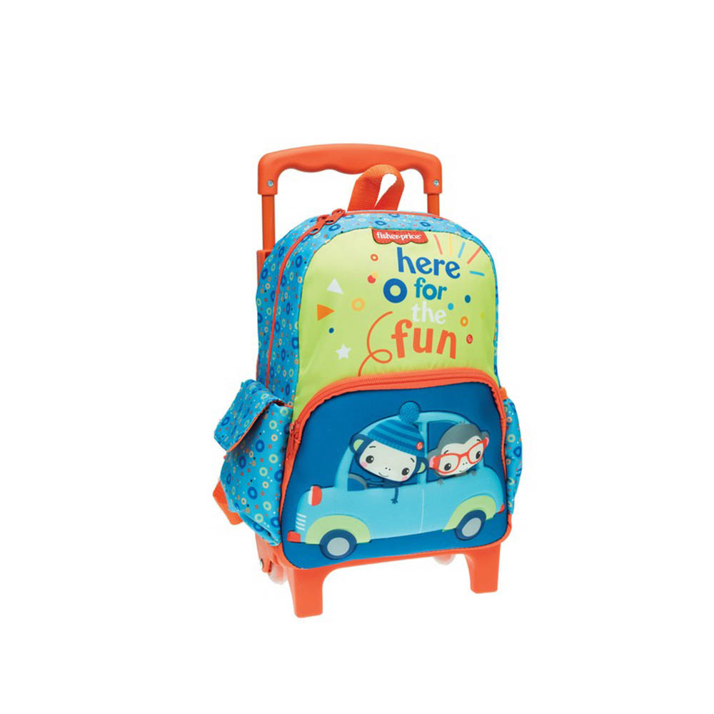 Gim – Σακίδιο Τρόλεϊ Νηπιαγωγείου, Fisher Price, Car 349-45073