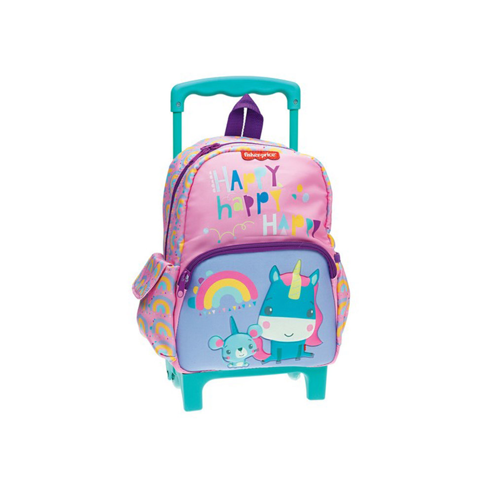 Gim – Σακίδιο Τρόλεϊ Νηπιαγωγείου, Fisher Price, Unicorn 349-46073