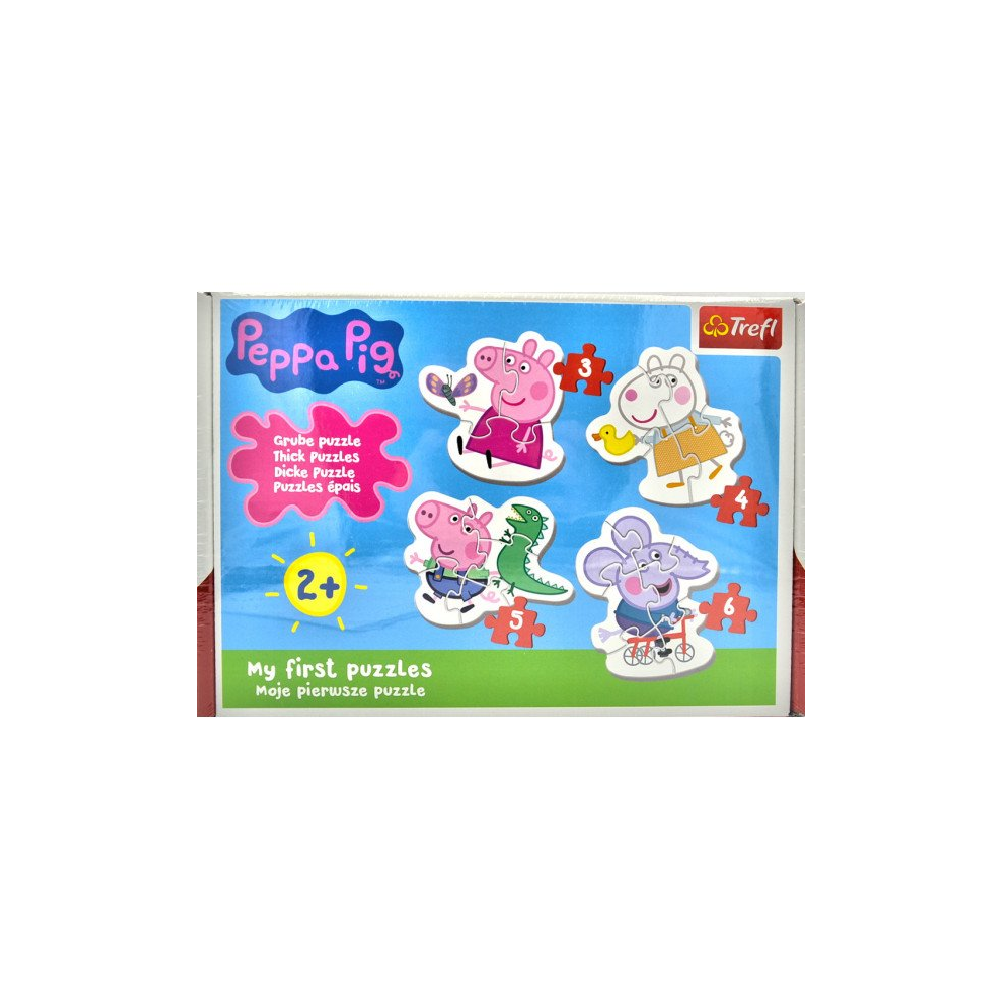 Trefl - My First Puzzle, Peppa Pig 18 Pcs 36086