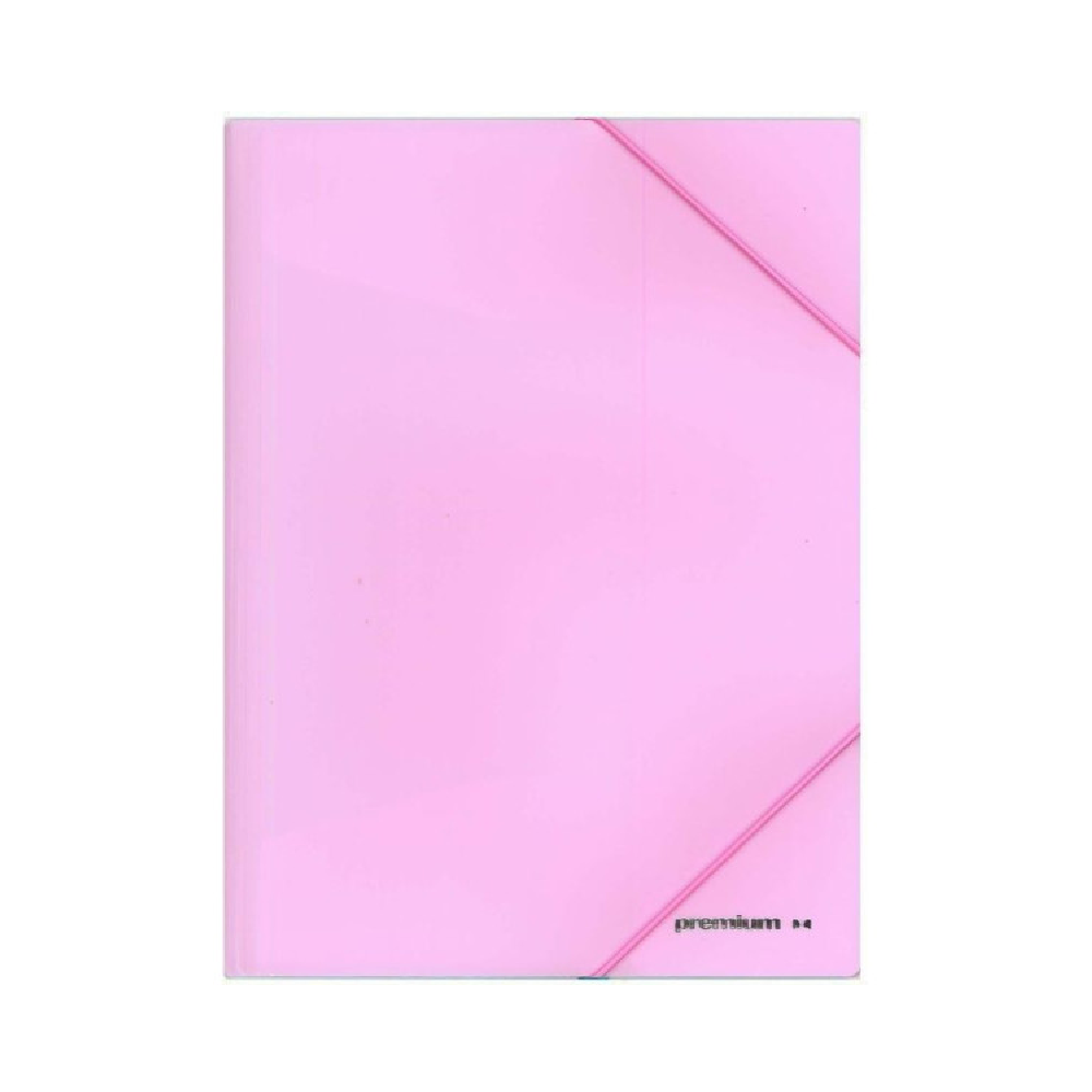 A&G Paper - Ντοσιέ Με Λάστιχο Πρεσπάν A4, Παστέλ Ροζ 36376