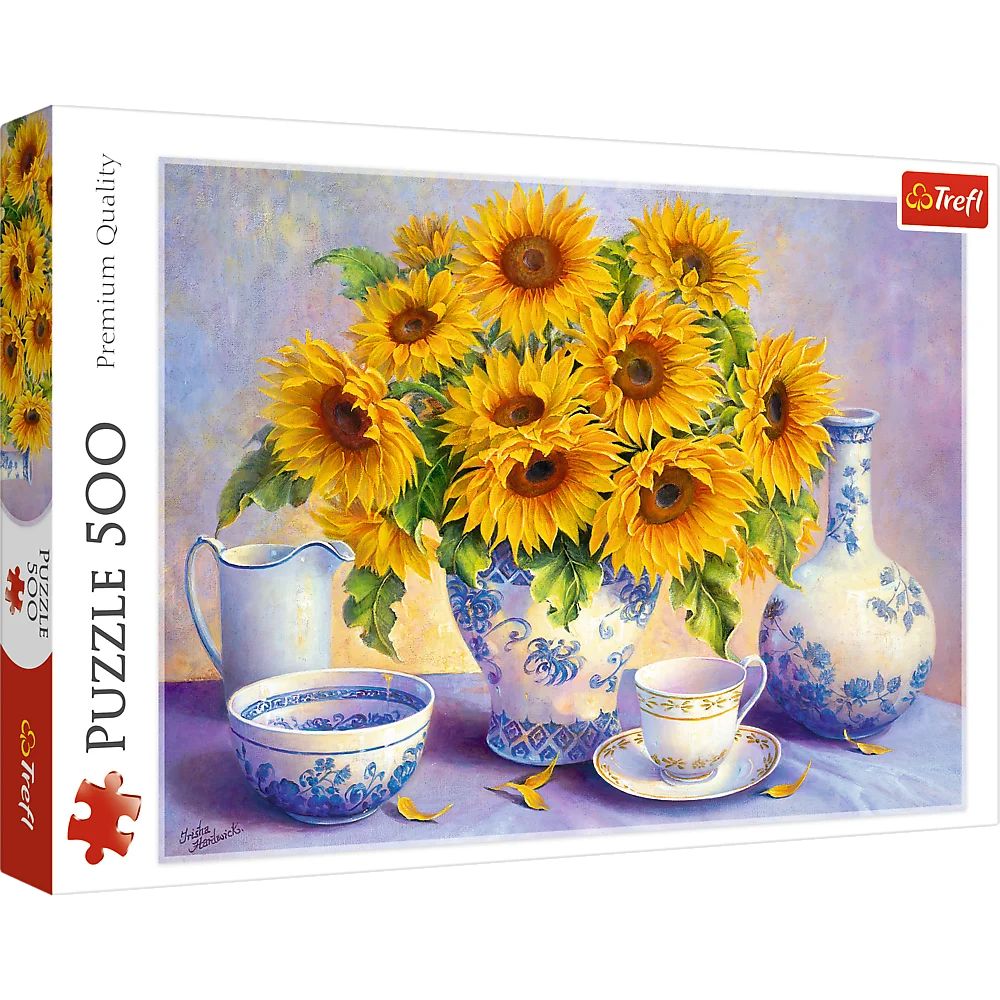 Trefl - Puzzle Sunflowers 500 Pcs 37293