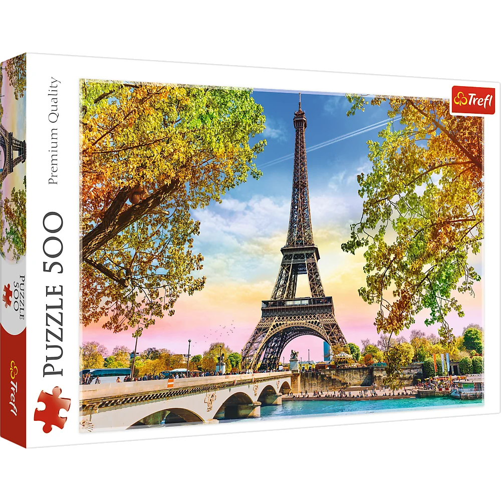 Trefl - Puzzle Paris Romantique 500 Pcs 37330