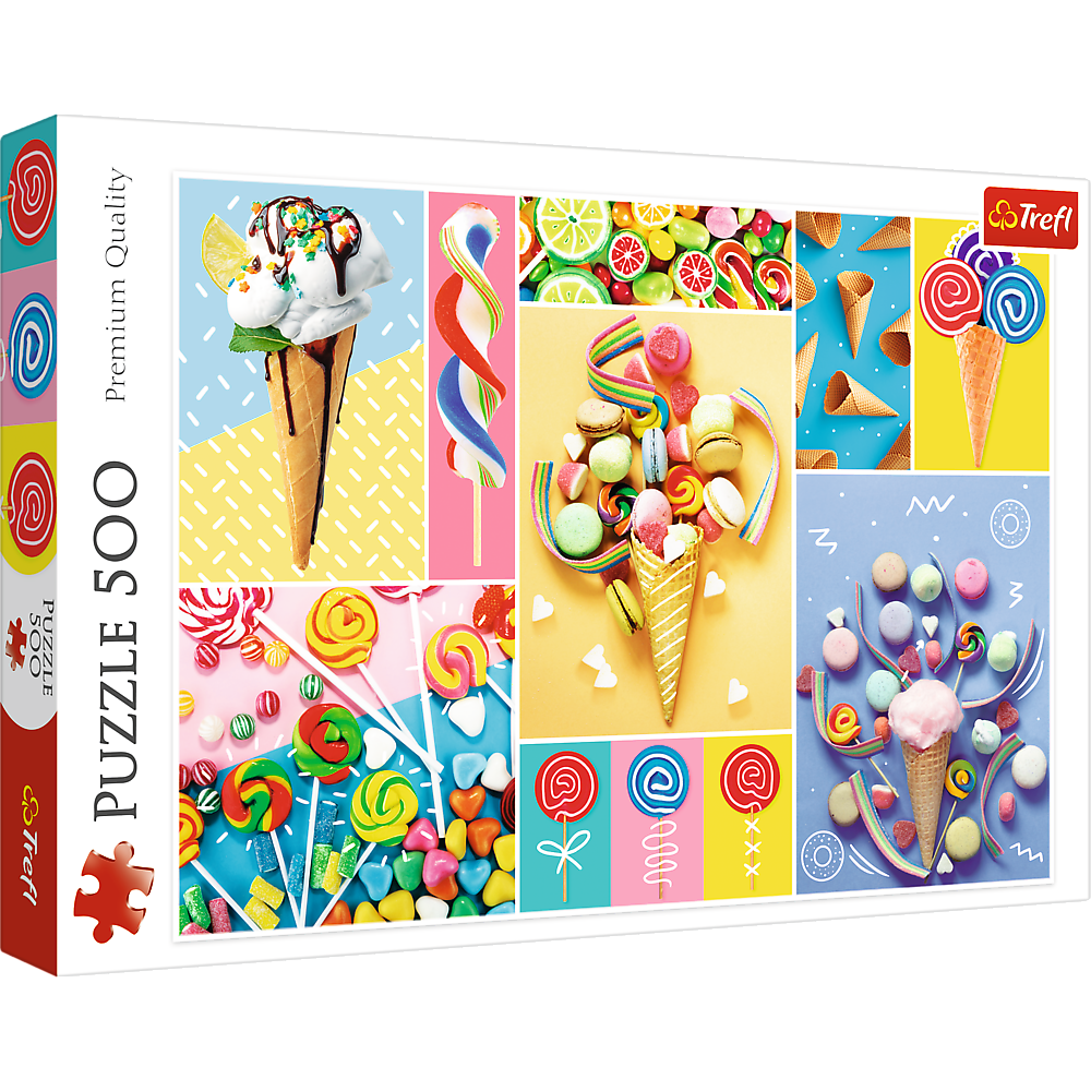 Trefl - Puzzle Favorite Sweets 500 Pcs 37335