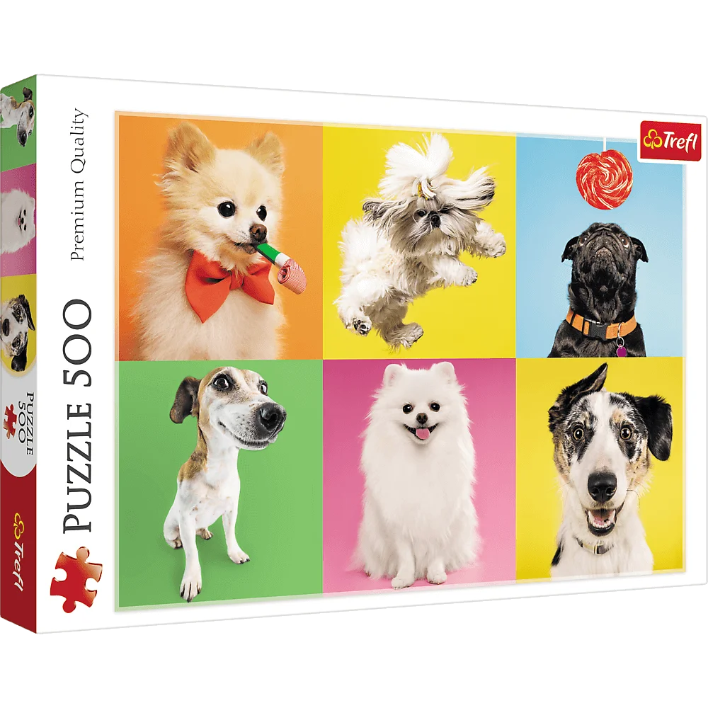 Trefl - Puzzle, Dogs 500 Pcs 37378