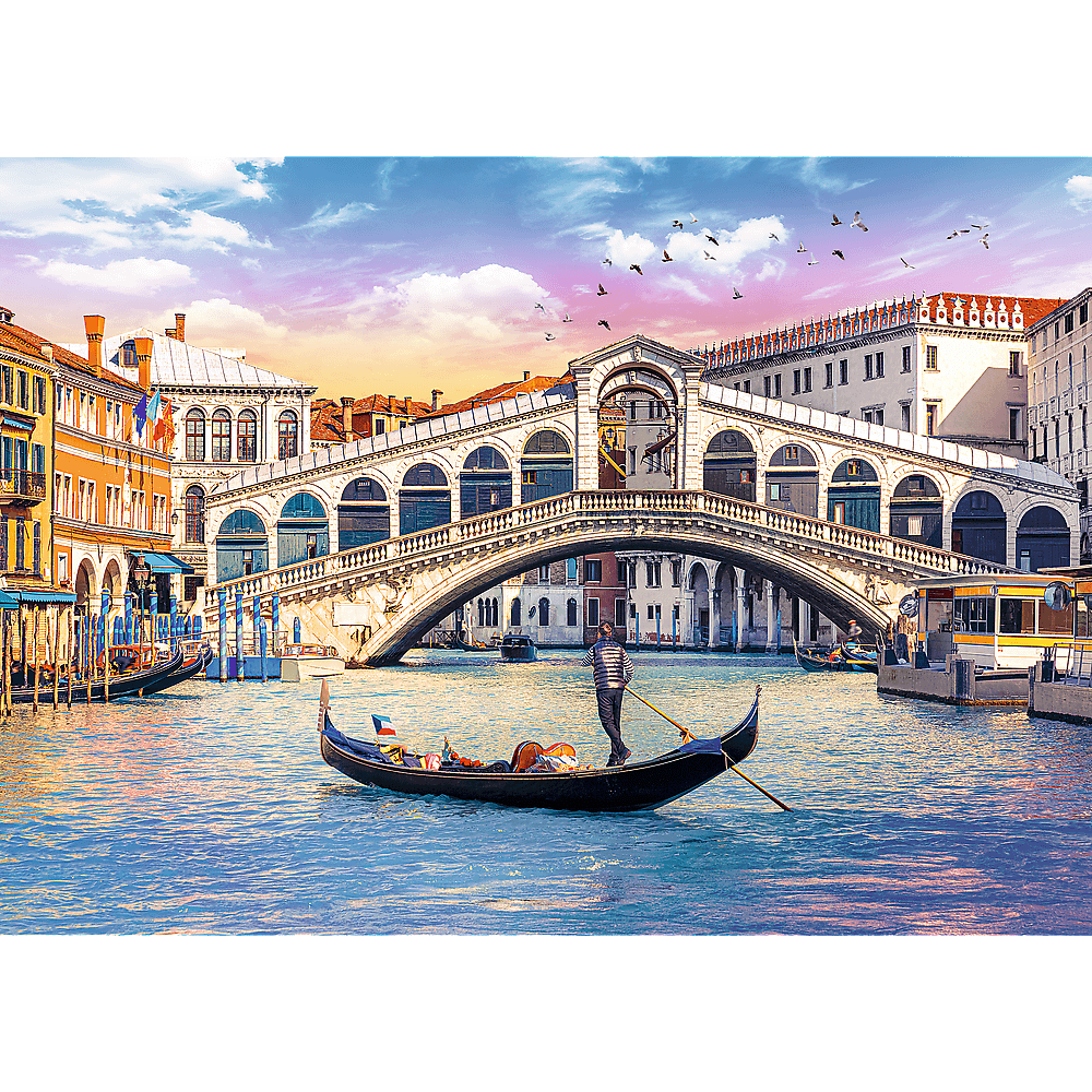 Trefl - Puzzle Rialto Bridge, Venice 500 Pcs 37398