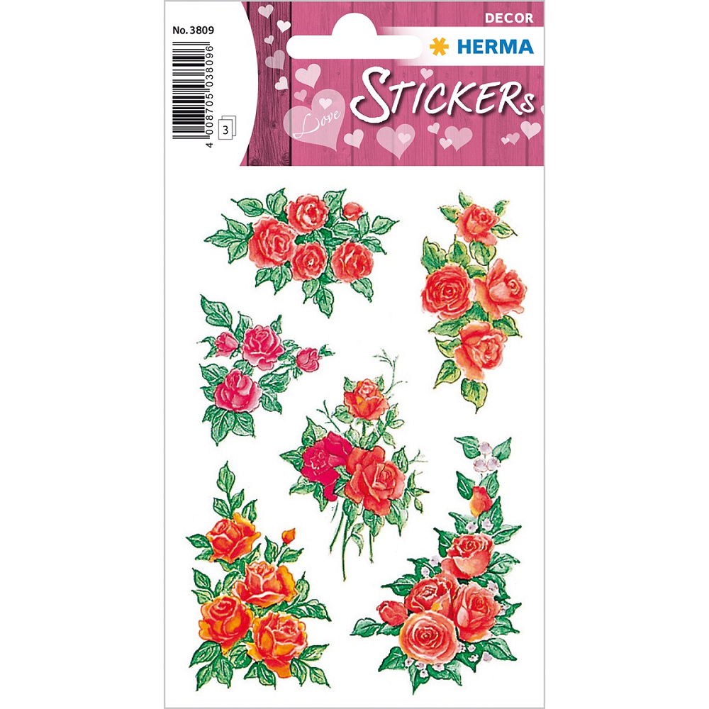 Herma - Αυτοκολλητάκια, Bouquets Of Roses 3809