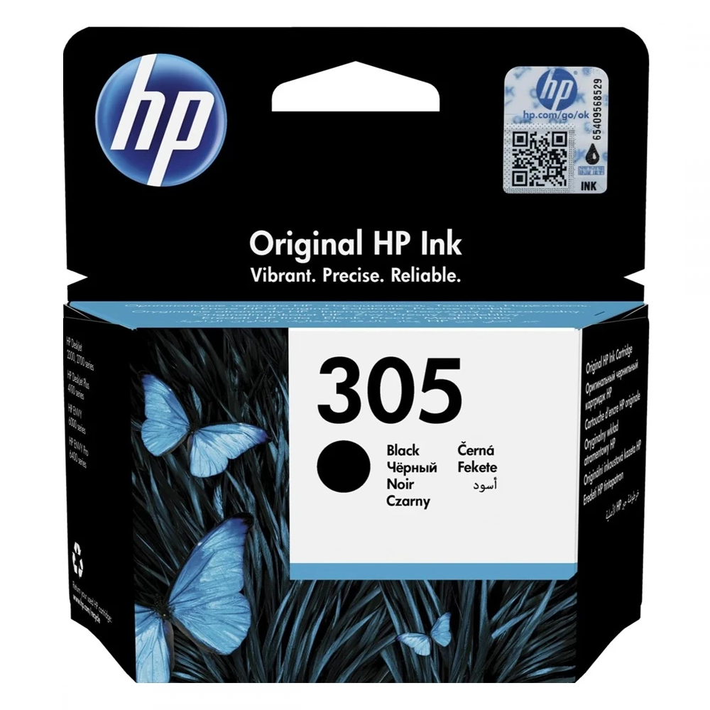HP - Μελάνι 305, Black 120 Pages 3YM61AE