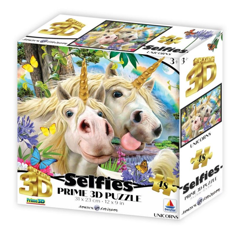 Prime 3D - 3D Puzzle Unicorn Selfie 48 Pcs 13745