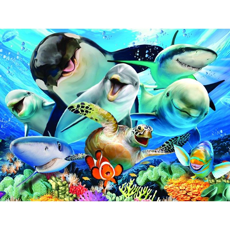 Prime 3D - 3D Puzzle Underwater Selfie 100Pcs 13825