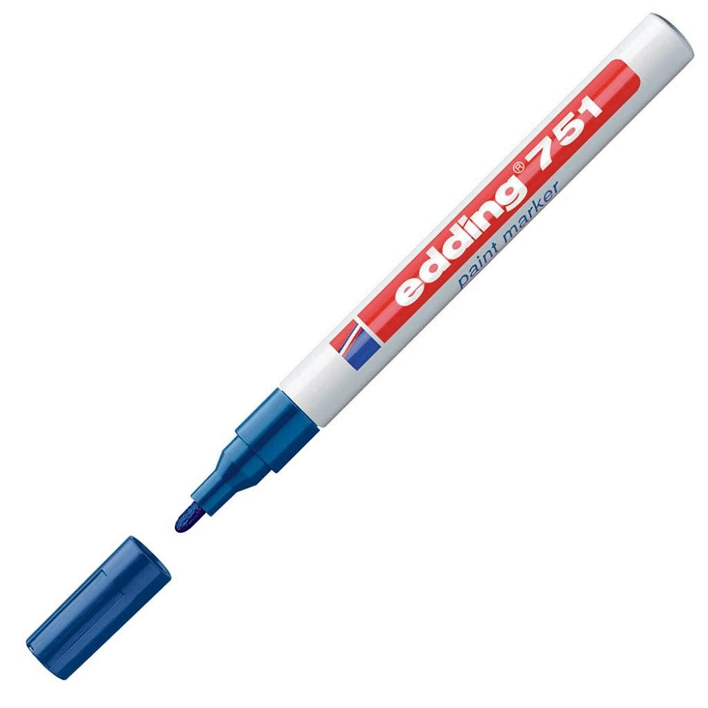 Edding – Μαρκαδόρος Λαδιού Paint Marker 751, Μπλε 751-3