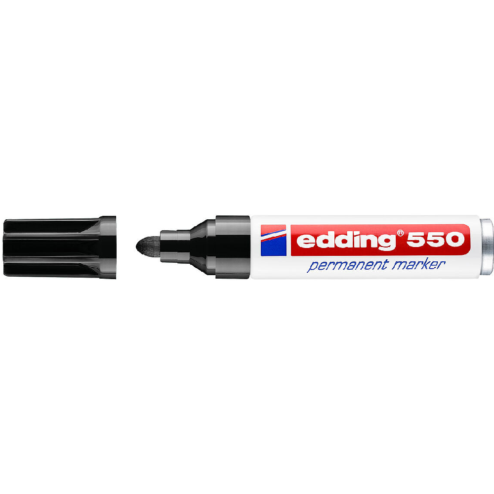 Edding – Μαρκαδόρος Ανεξίτηλος 550, Μαύρο 550-1