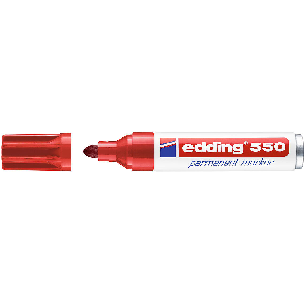 Edding – Μαρκαδόρος Ανεξίτηλος 550, Κόκκινο 550-2
