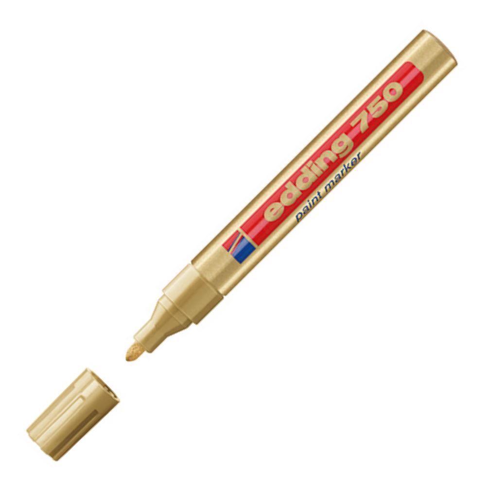 Edding – Μαρκαδόρος Λαδιού Paint Marker 750, Χρυσό 750-53