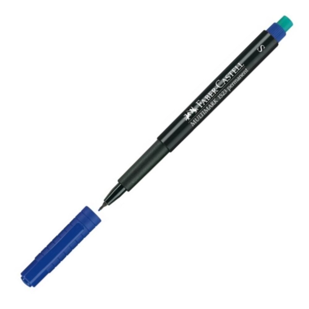 Faber Castell - Μαρκαδοράκι Multimark 1523 0.4 mm Μπλε 152351