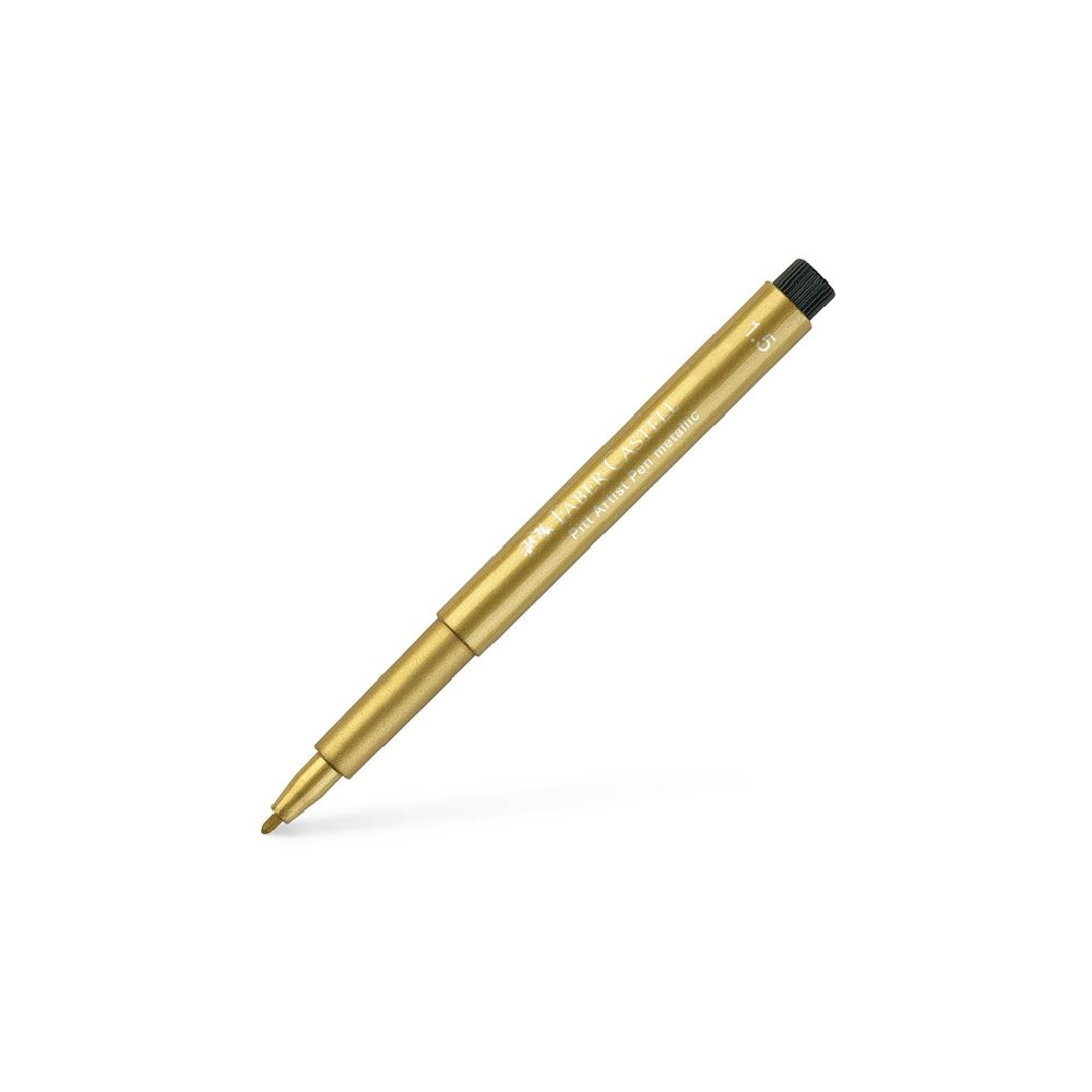 Faber Castell - Μαρκαδοράκι Pitt Artist 1.5 mm Gold 673507