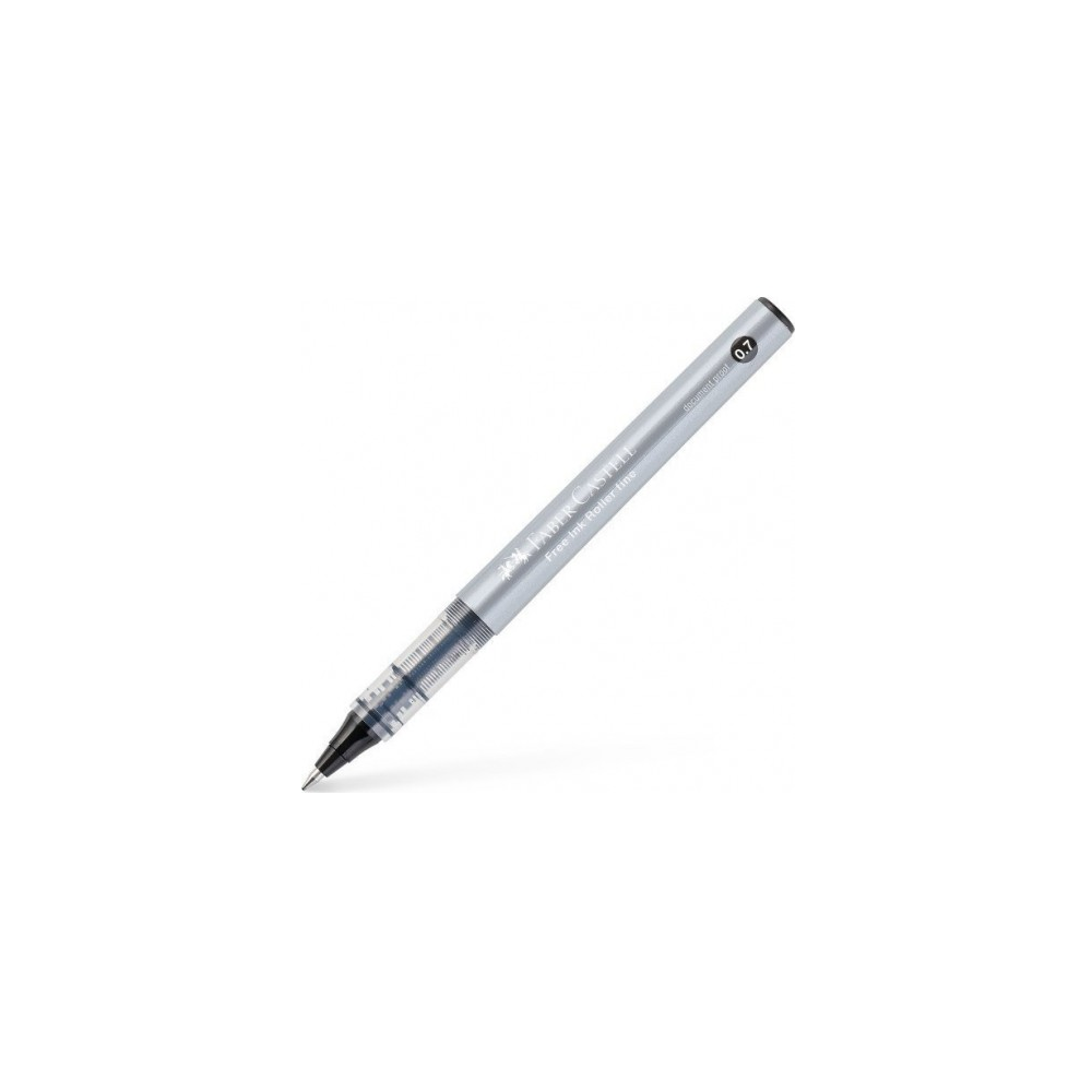 Faber Castell - Στυλό Free Ink Roller Fine 0.7 Μαύρο 481995