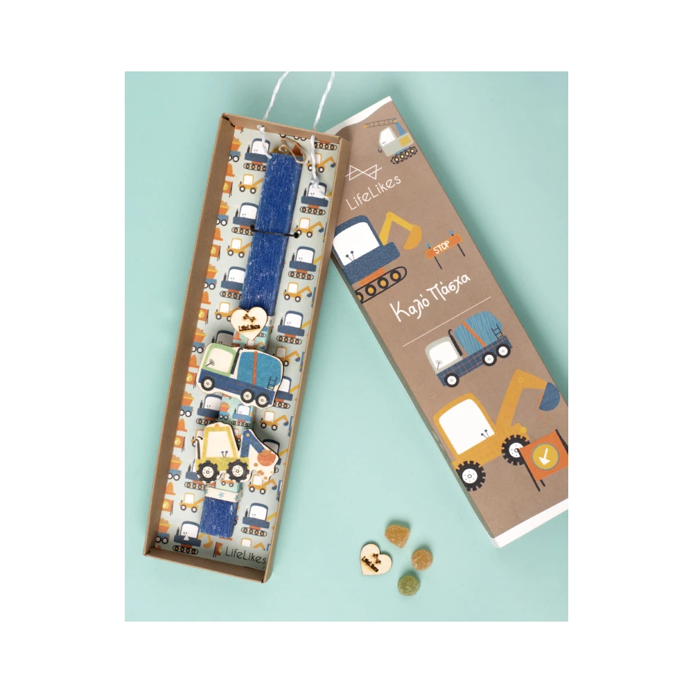 Life Likes - Λαμπάδα Φορτηγά 4692