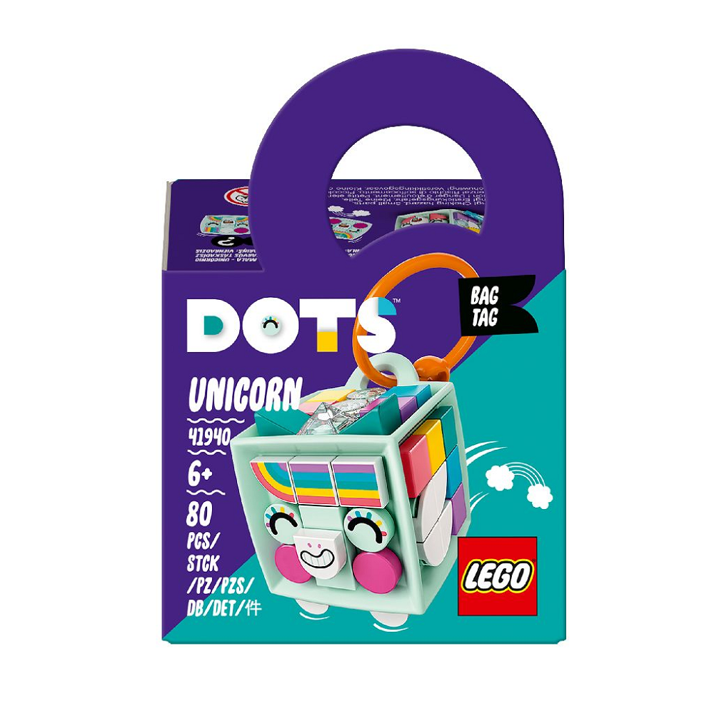 Lego Dots - Bag Tag Unicorn 41940