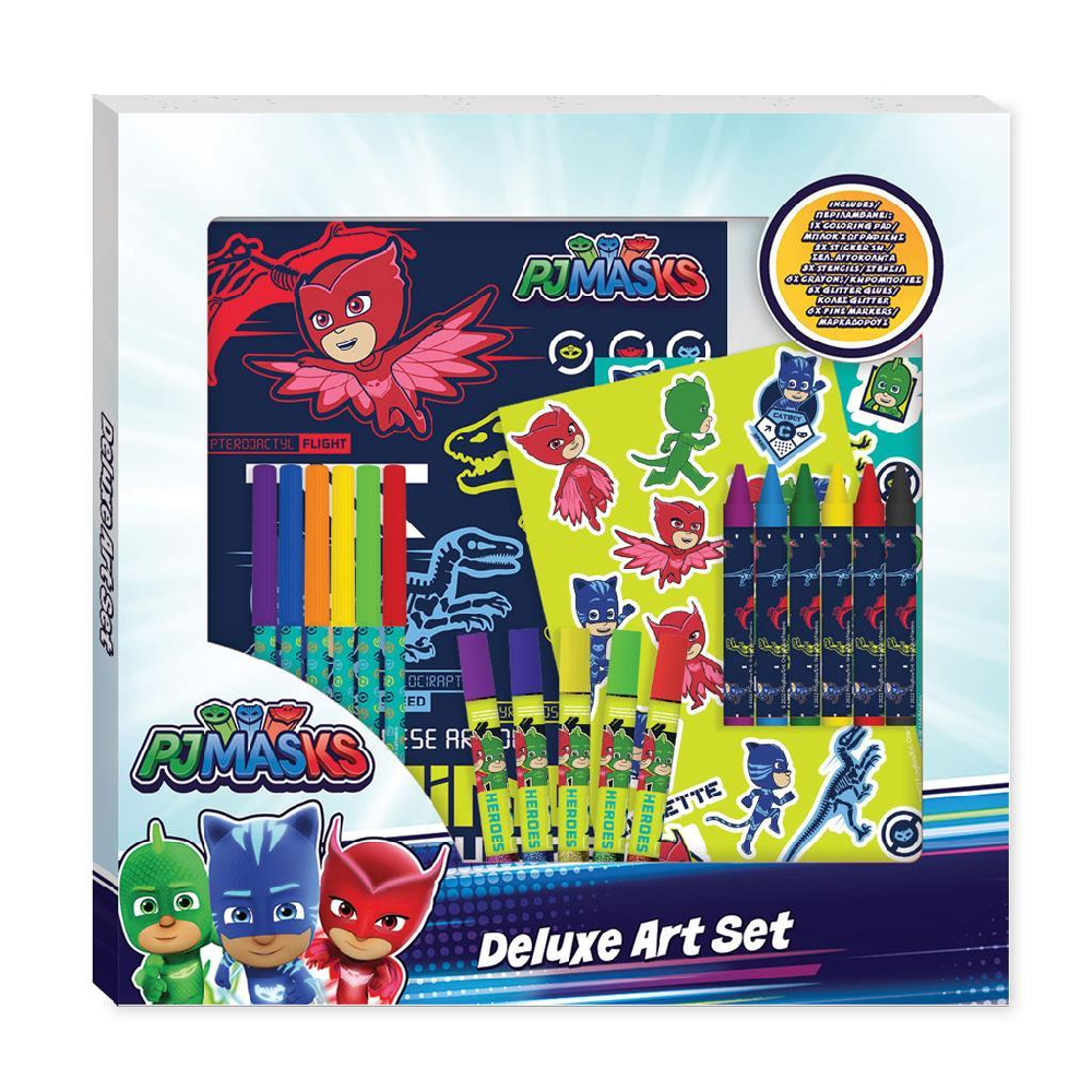 Diakakis - Σετ Χρωματισμού Deluxe, Pj Masks 484260