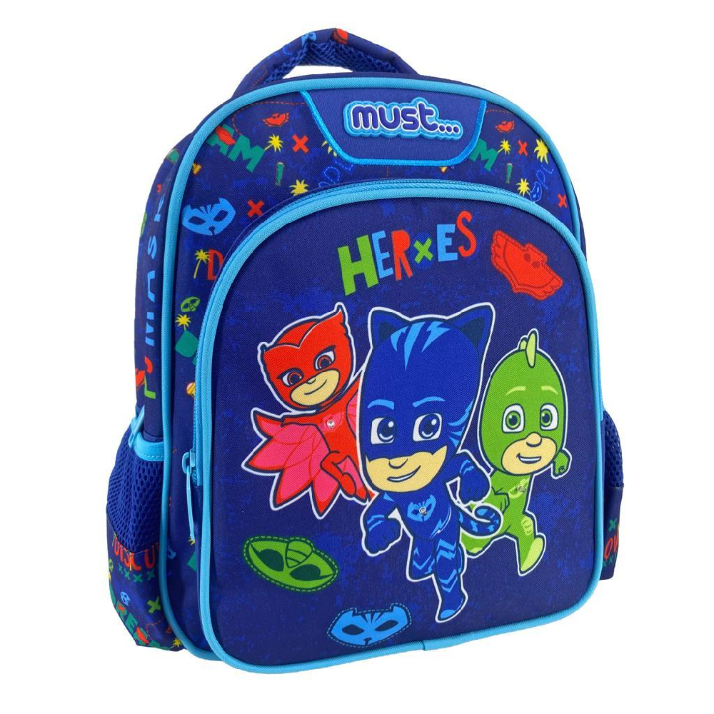 Diakakis - Τσάντα Πλάτης Νηπιαγωγείου Must, PJ Masks, Heroes 484273