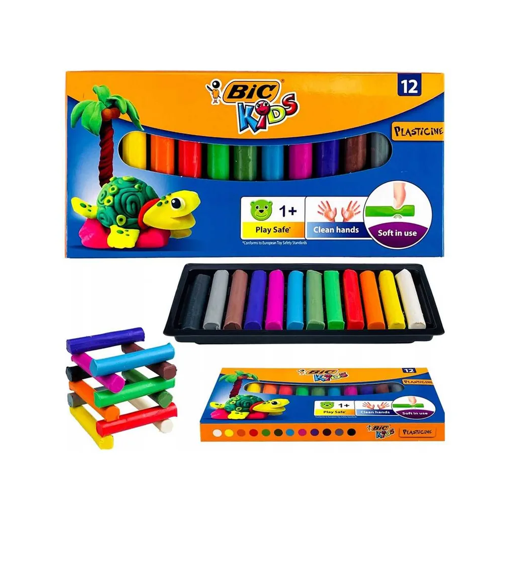 Bic - Πλαστελίνη Kids 12 Χρώματα 48549