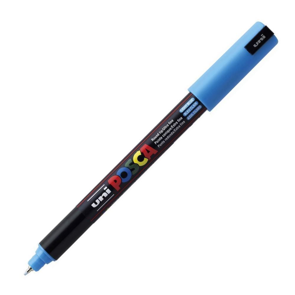 Uniball - Μαρκαδοράκι Posca PC-1MR 0.7 mm Light Blue 8 089828