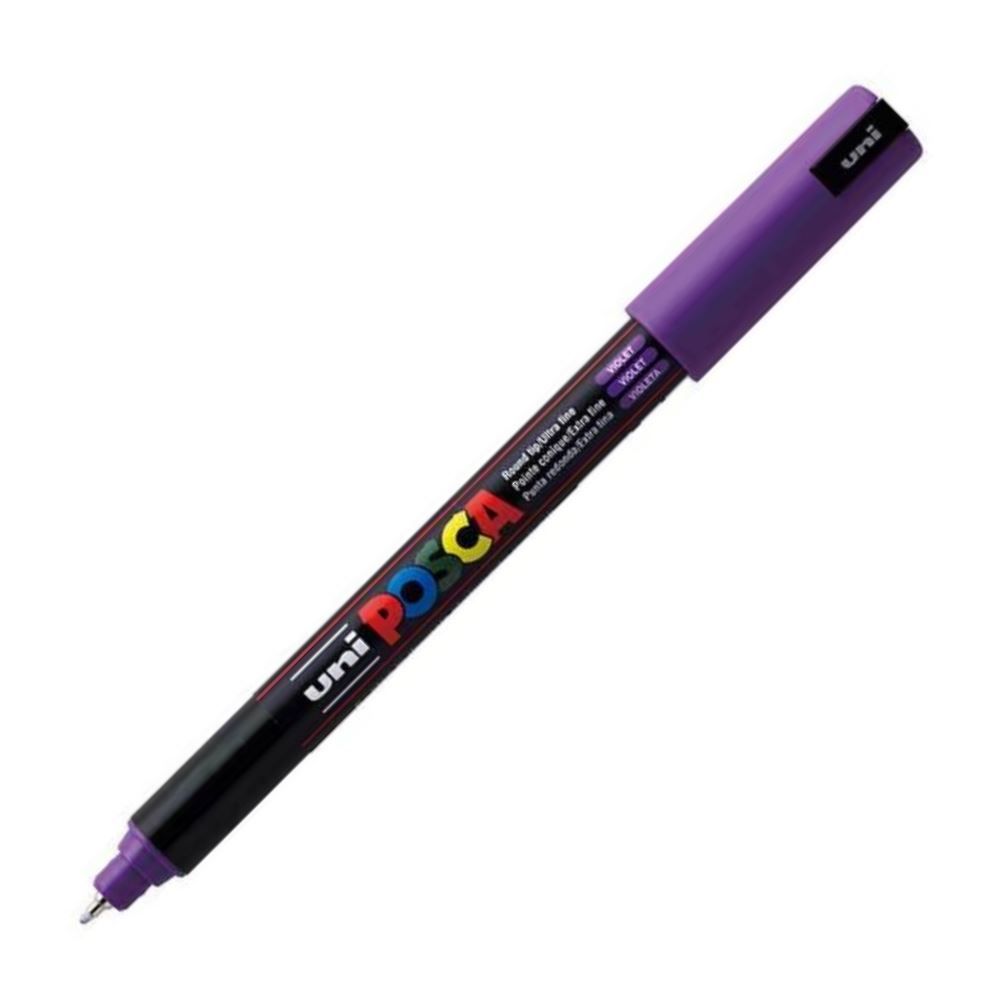 Uniball - Μαρκαδοράκι Posca PC-1MR 0.7 mm Violet 12 089835