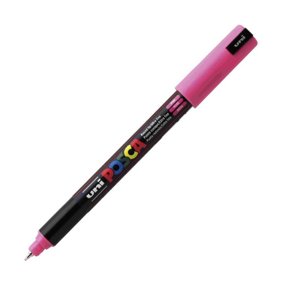 Uniball - Μαρκαδοράκι Posca PC-1MR 0.7 mm Pink 13 089842