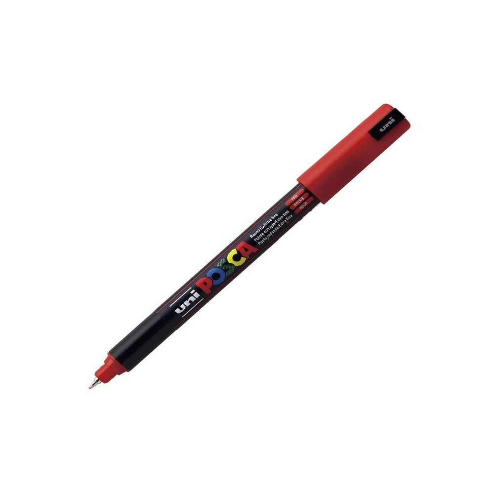 Uniball - Μαρκαδοράκι Posca PC-1MR 0.7 mm Red 15 089859