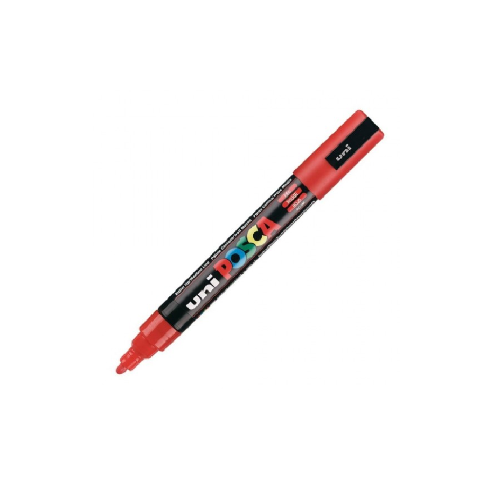 Uniball - Μαρκαδοράκι Posca PC-5M 1.8-2.5 mm Red 15 916131