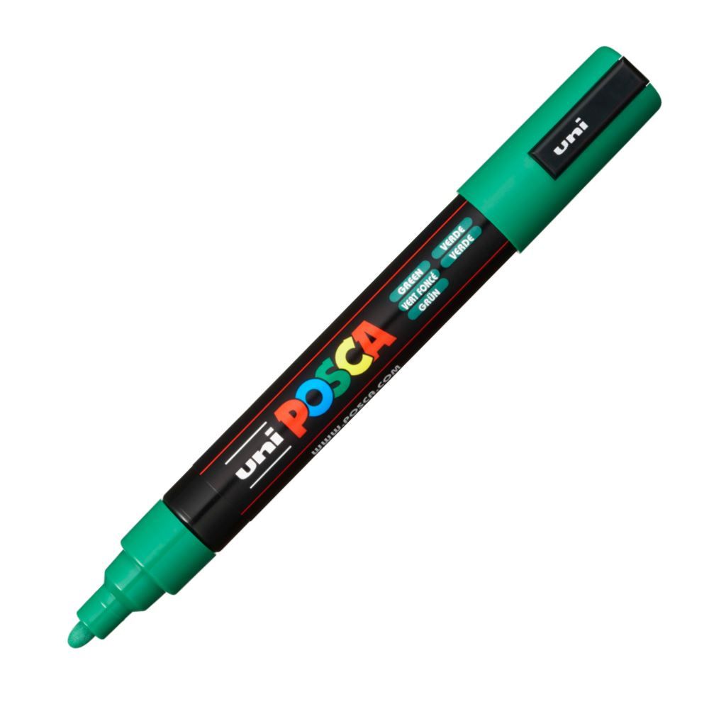 Uniball - Μαρκαδοράκι Posca PC-5M 1.8-2.5 mm Green 6 916148