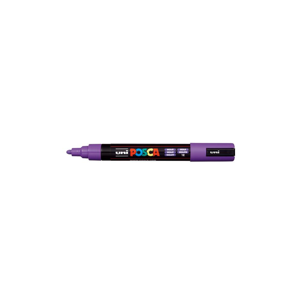 Uniball - Μαρκαδοράκι Posca PC-5M 1.8-2.5 mm Violet 12 916186
