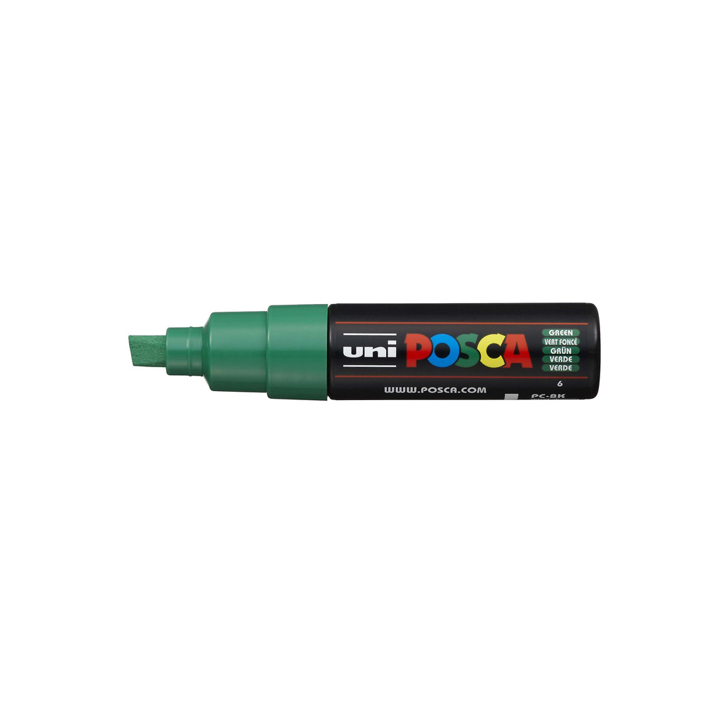 Uniball - Μαρκαδοράκι Posca PC-8K 8.0 mm Green 6 91648