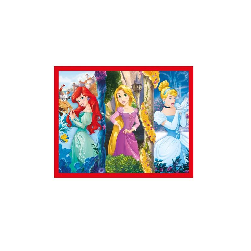 Clementoni - Puzzle Disney Princess 12 Κύβοι 41181